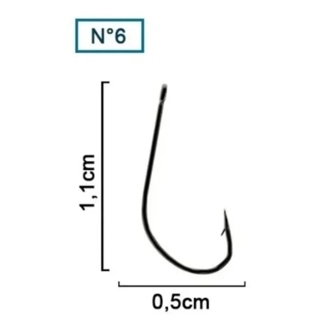 Anzol Maruseigo Albatroz 100pcs