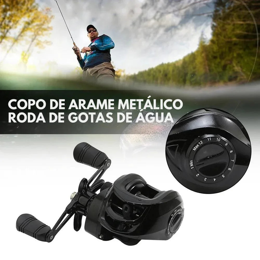 Carretilha de Pesca Baitcasting - PescaZone®