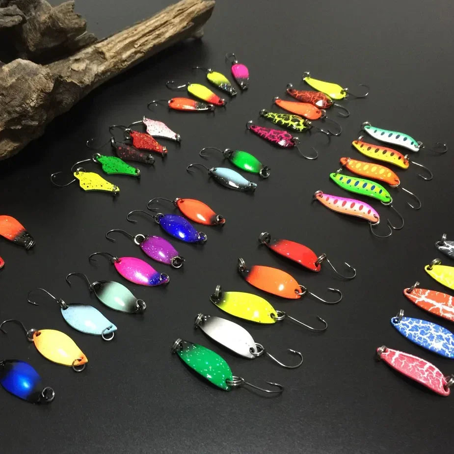 Iscas de Metal Irresistíveis: 2,5g a 5g em Cores Vibrantes para uma Pesca de Sucesso!