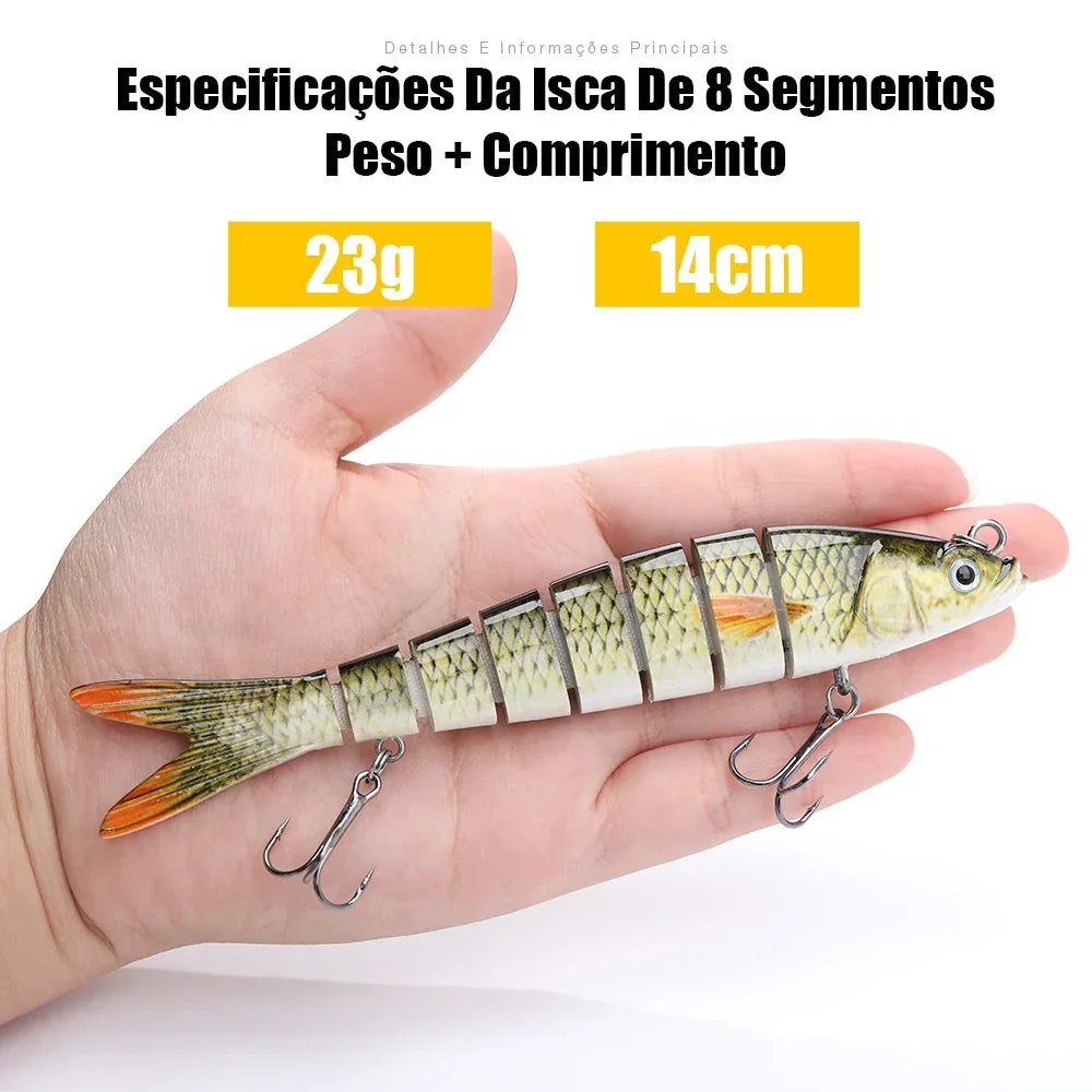 Isca Robótica para Pesca com Movimento Realista