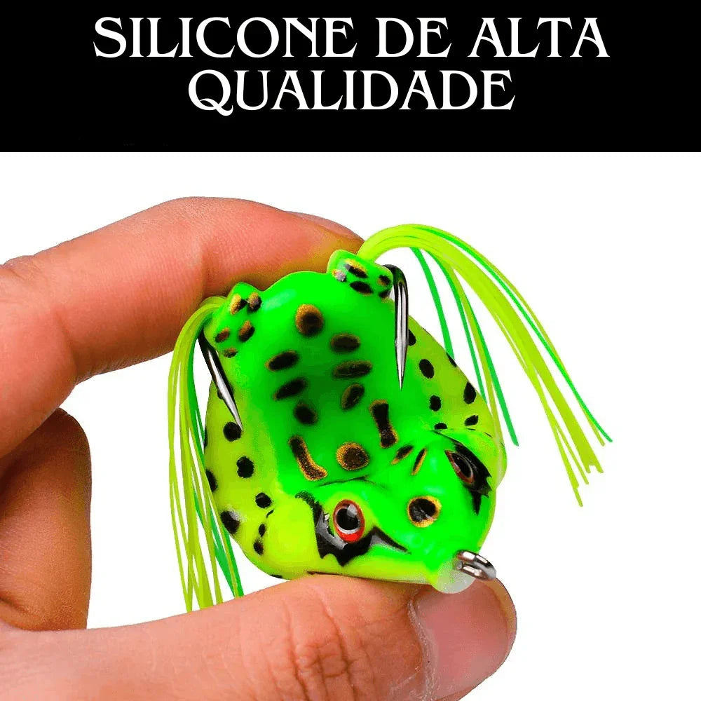 Isca Artificial Sapinho Rã Frog Anti-Enrosco: Atrativo e Eficiente