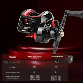 Carretilha de Pesca Fishing Reel - PescaZone®