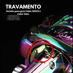 Molinete de Pesca SK 14+1 1000-6000 15kg Max | Irmãos Bento®