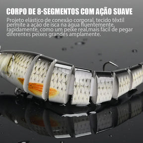 Isca Robótica para Pesca com Movimento Realista