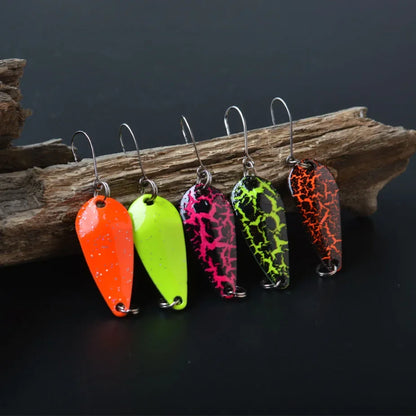 Iscas de Metal Irresistíveis: 2,5g a 5g em Cores Vibrantes para uma Pesca de Sucesso!