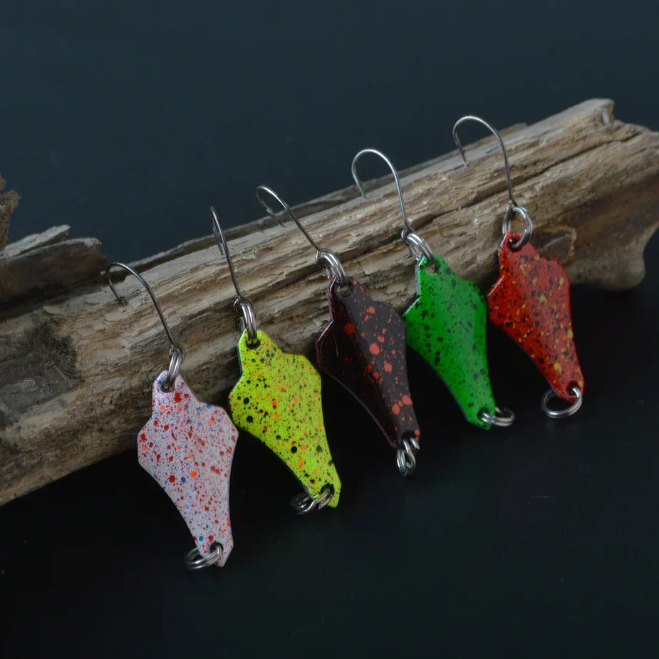 Iscas de Metal Irresistíveis: 2,5g a 5g em Cores Vibrantes para uma Pesca de Sucesso!