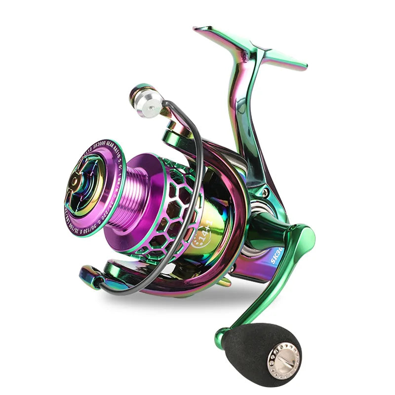 Molinete de Pesca SK 14+1 1000-6000 15kg Max | Irmãos Bento®