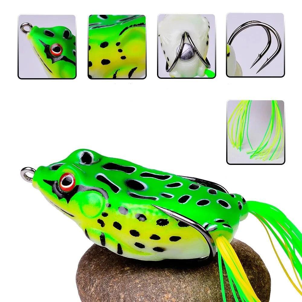 Isca Artificial Sapinho Rã Frog Anti-Enrosco: Atrativo e Eficiente