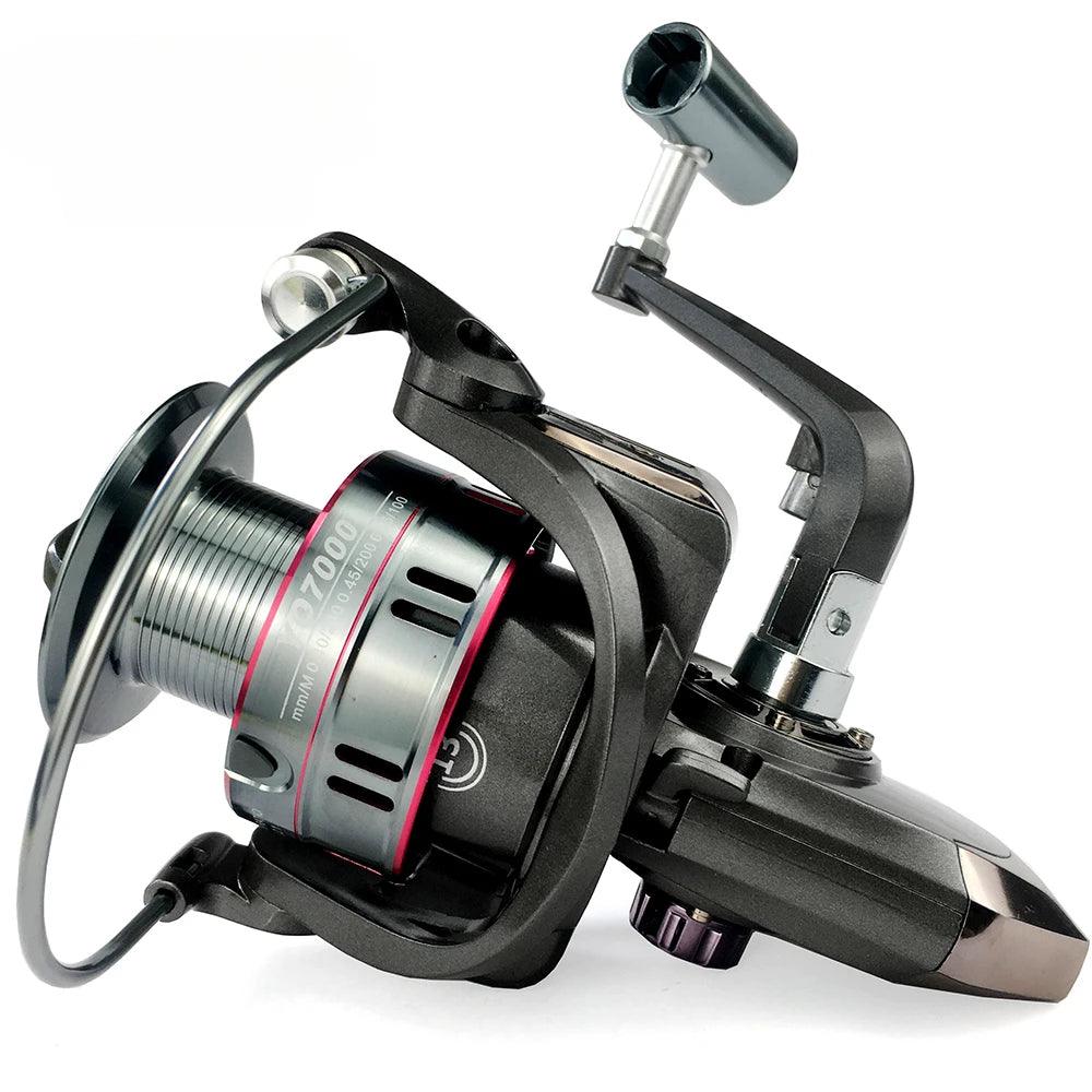 Molinete de Pesca 1000-7000 - Ideal para Carpa e Pesca em Água Salgada