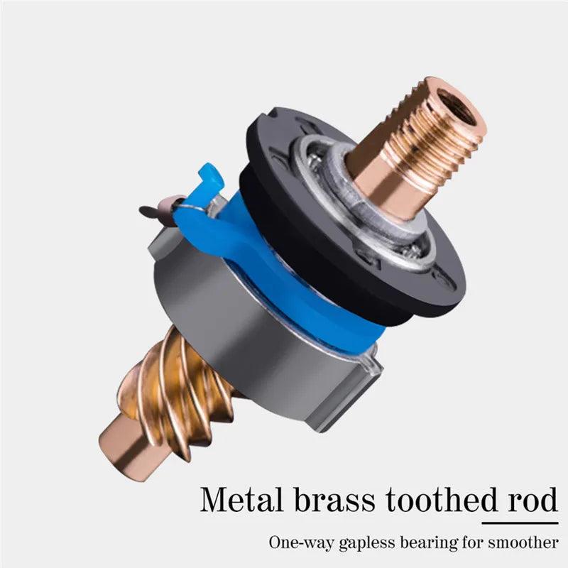 Molinete de Pesca FBE 7000: 17+1 Rolamentos, Carretilha de Metal com Arrasto Máximo de 10kg