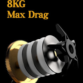 Carretilha de pesca 7.2:1