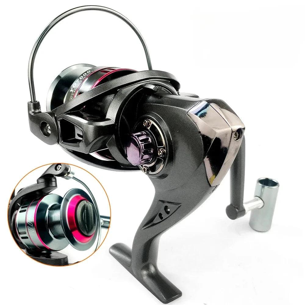 Molinete de Pesca 1000-7000 - Ideal para Carpa e Pesca em Água Salgada