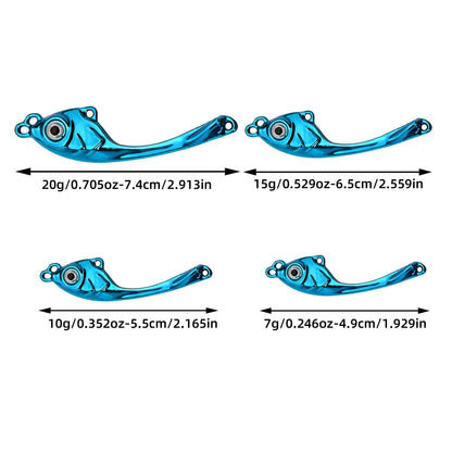 Isca Artificial com Sequins para Pesca de Truta - Minnow Popper e Crank Bait com Gancho para Água Salgada"