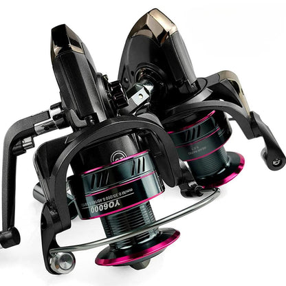 Molinete de Pesca 1000-7000 - Ideal para Carpa e Pesca em Água Salgada