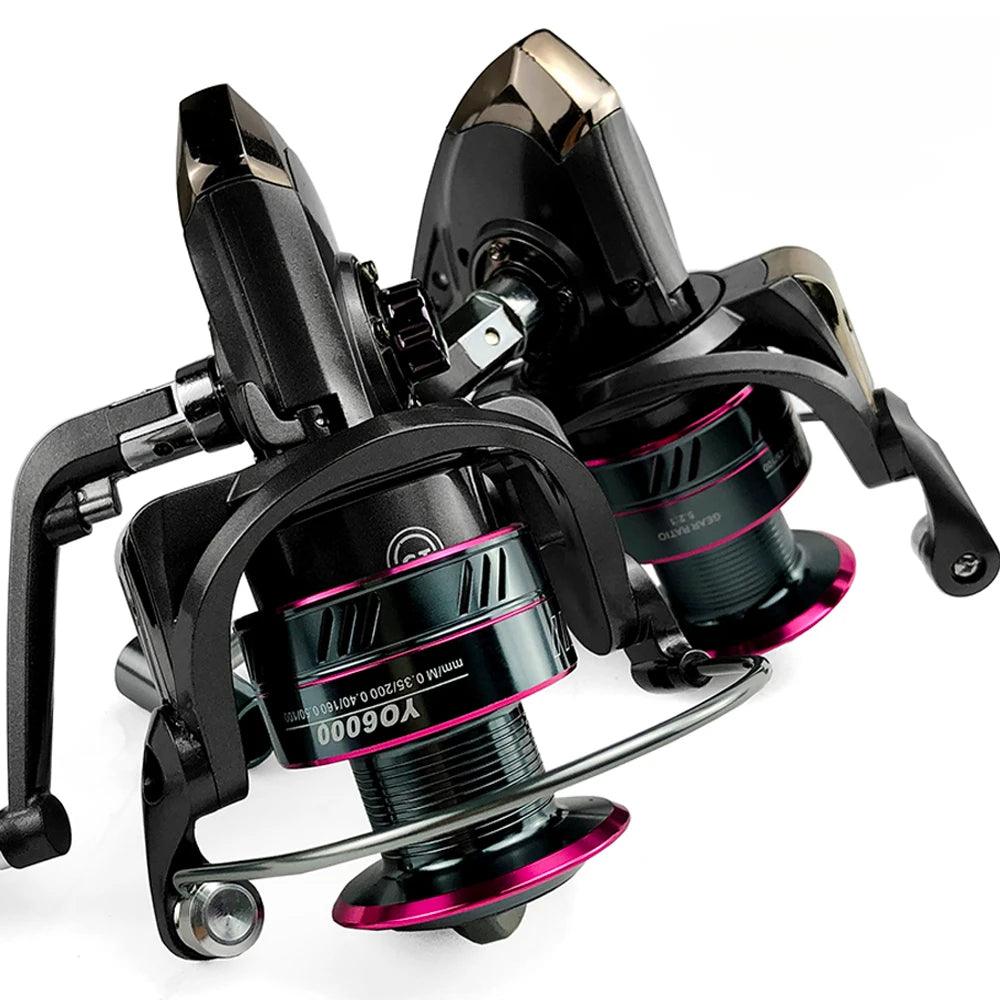 Molinete de Pesca 1000-7000 - Ideal para Carpa e Pesca em Água Salgada