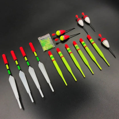 Kit com 15 Boias para Pesca