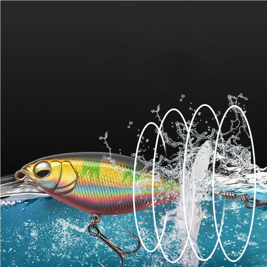 Isca Giratória com Design Duplo de Caracol - Atraia Peixes como Nunca com Nossa Isca Artificial para Pesca em Água Doce e Mar!