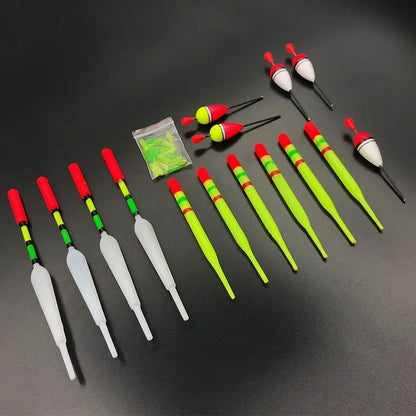 Kit com 15 Boias para Pesca