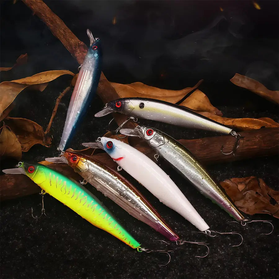 Kit 5 Iscas Artificiais De Pesca
