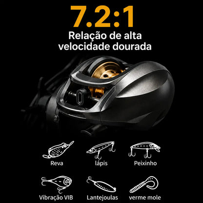 Carretilha de Pesca Anti-Cabeleira - ProFish®